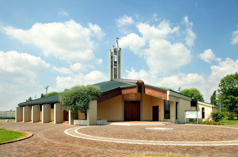 Chiesa di Catena nel Comune di Villorba