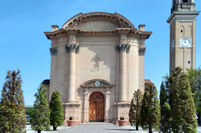 Chiesa di Fontane nel Comune di Villorba